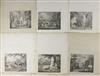 WILLIAM BLAKE Group of 11 etchings.